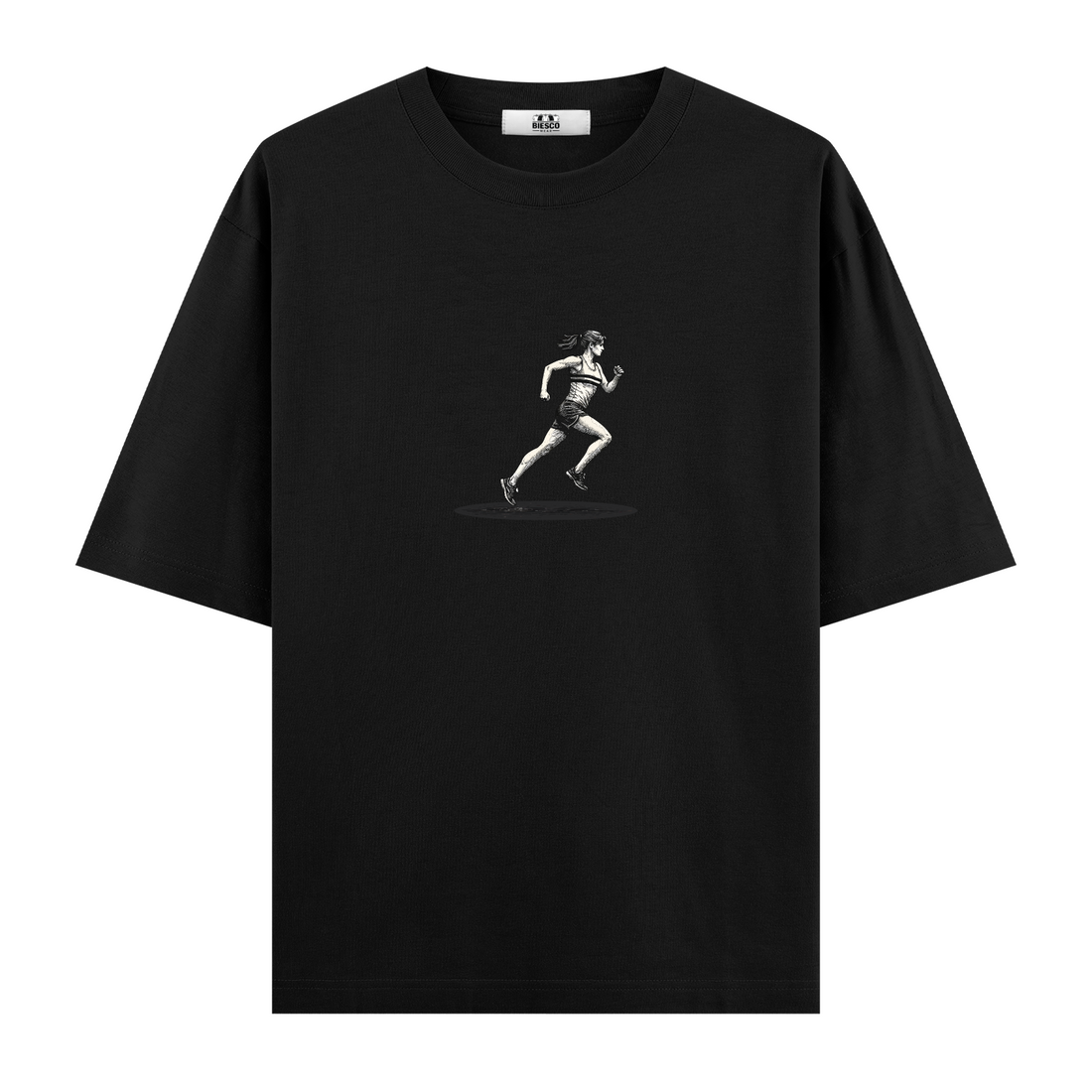 Kadın Koşucu - Oversize T-shirt