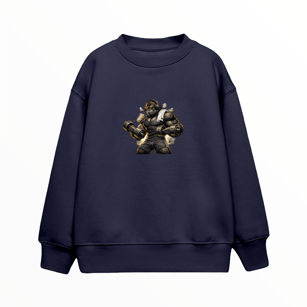 Sporcu Goril - Çocuk Sweatshirt