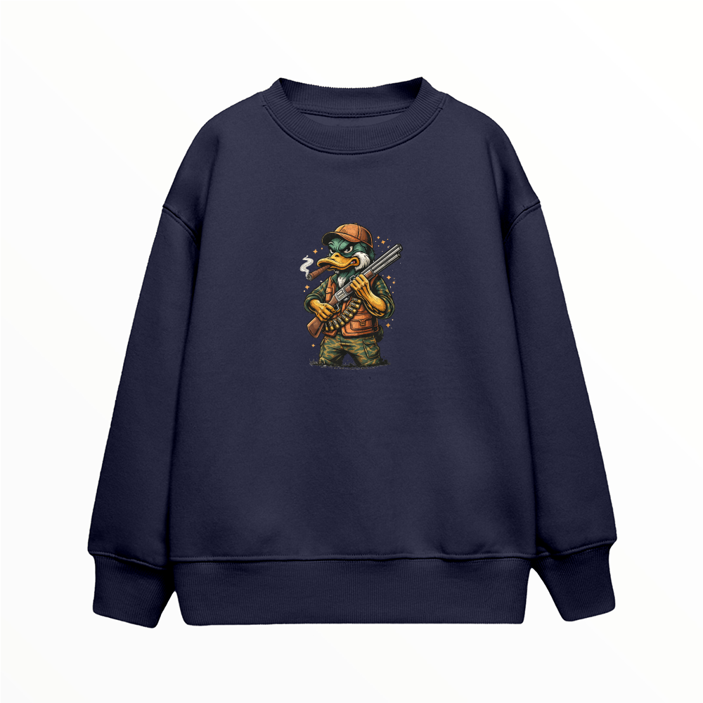 Avcı Ördek - Çocuk Sweatshirt