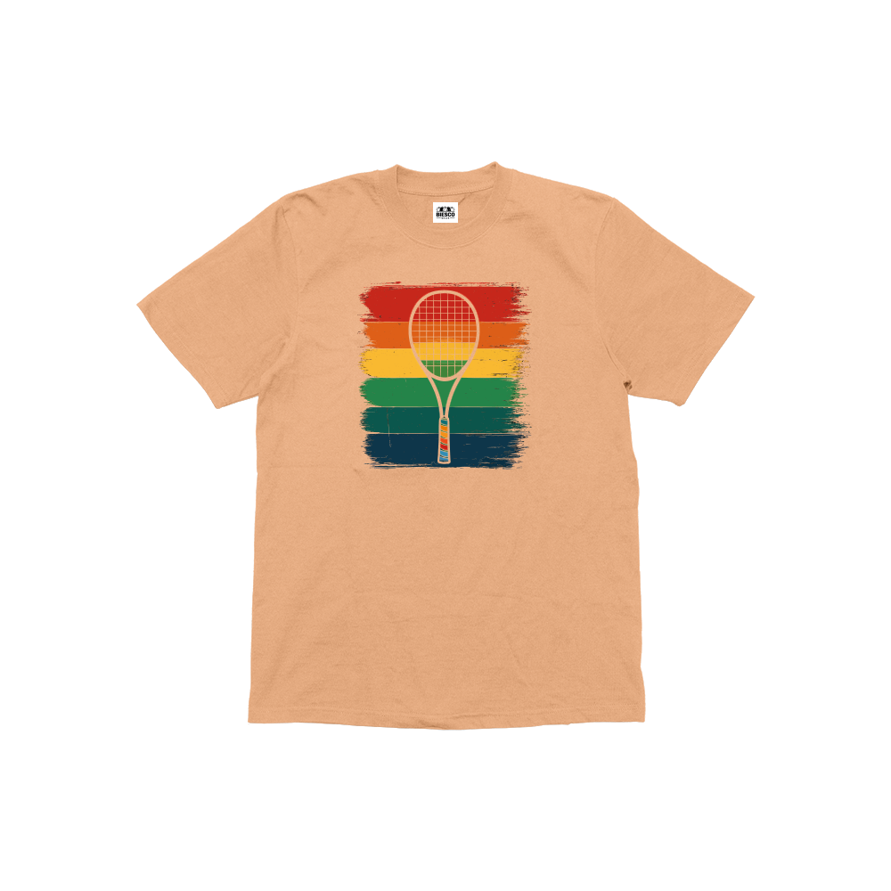 Raket ve Renkli Çizgiler - Çocuk T-shirt