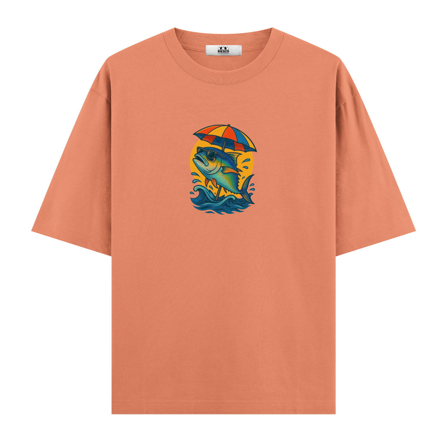 Tatilci Balık - Oversize T-shirt