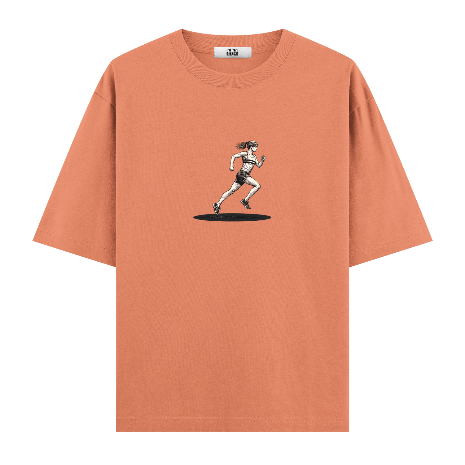 Kadın Koşucu - Oversize T-shirt