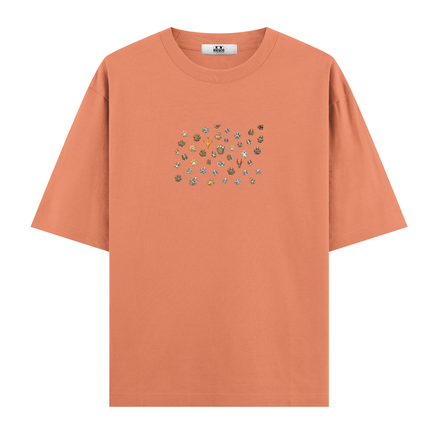 Ayak İzleri - Oversize T-shirt