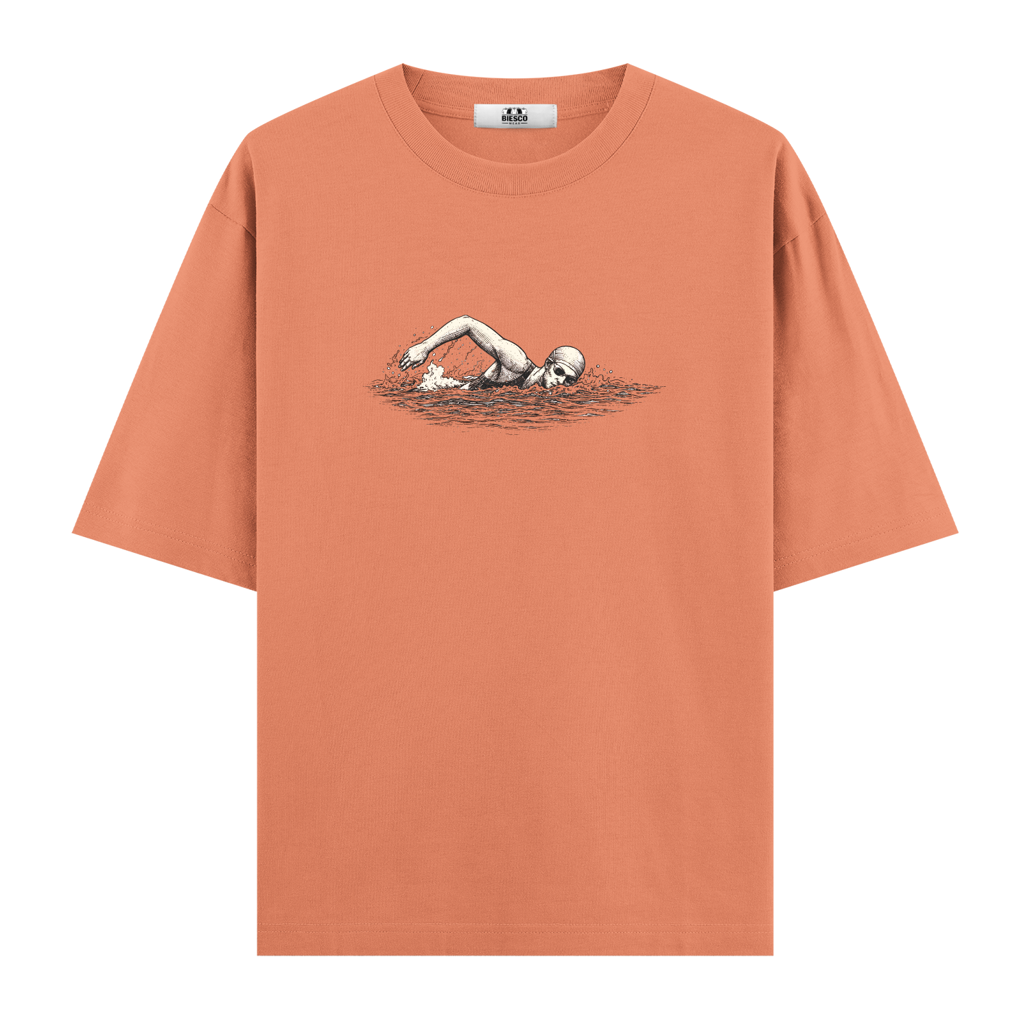 Yüzücü - Oversize T-shirt