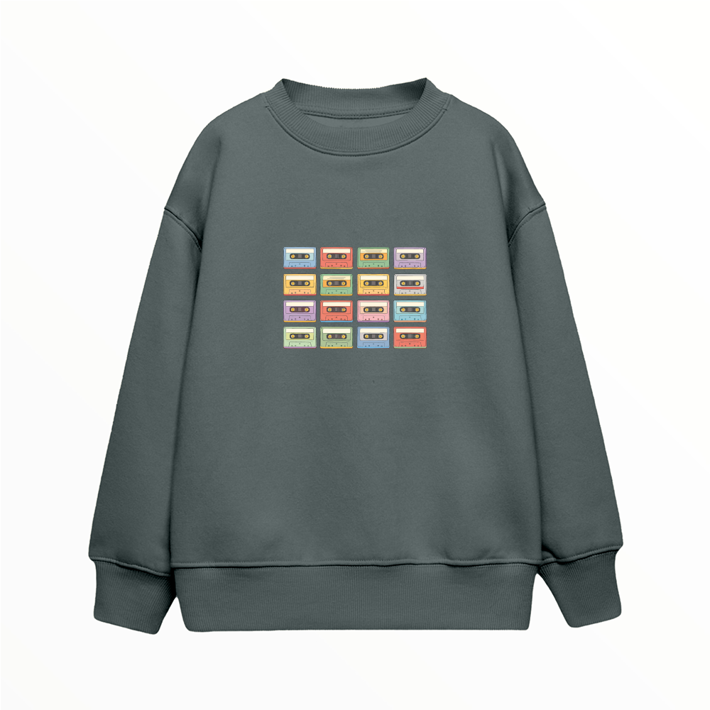 Kasetler - Çocuk Sweatshirt