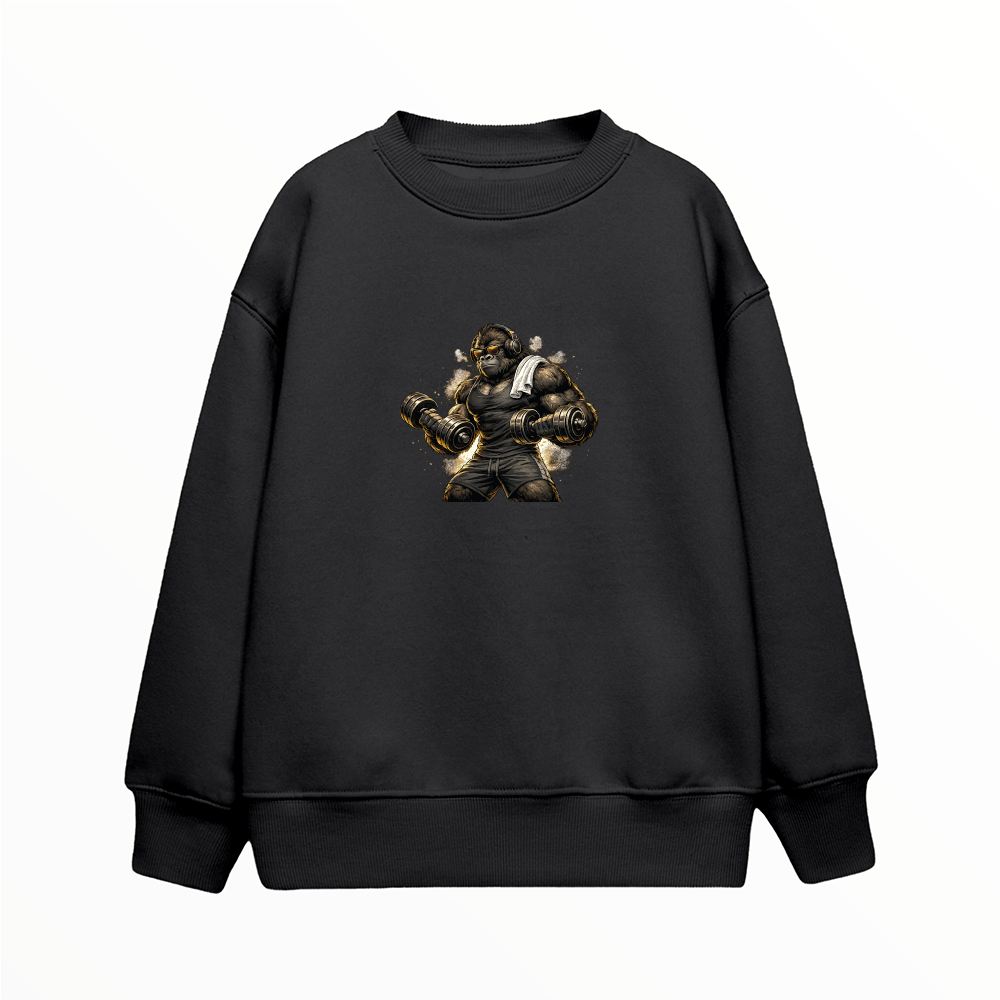 Sporcu Goril - Çocuk Sweatshirt