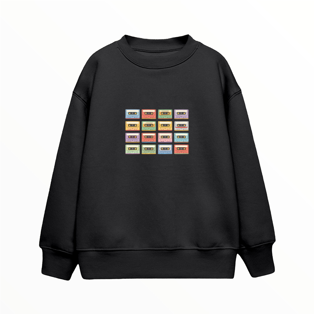Kasetler - Çocuk Sweatshirt