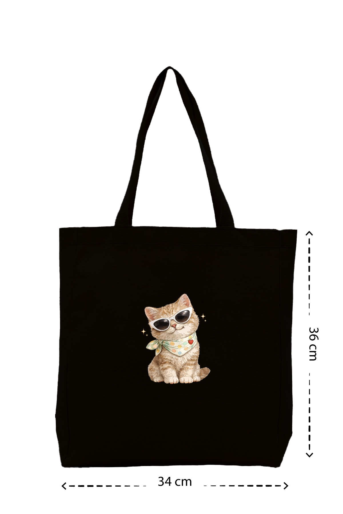 Cat - Kanvas Çanta