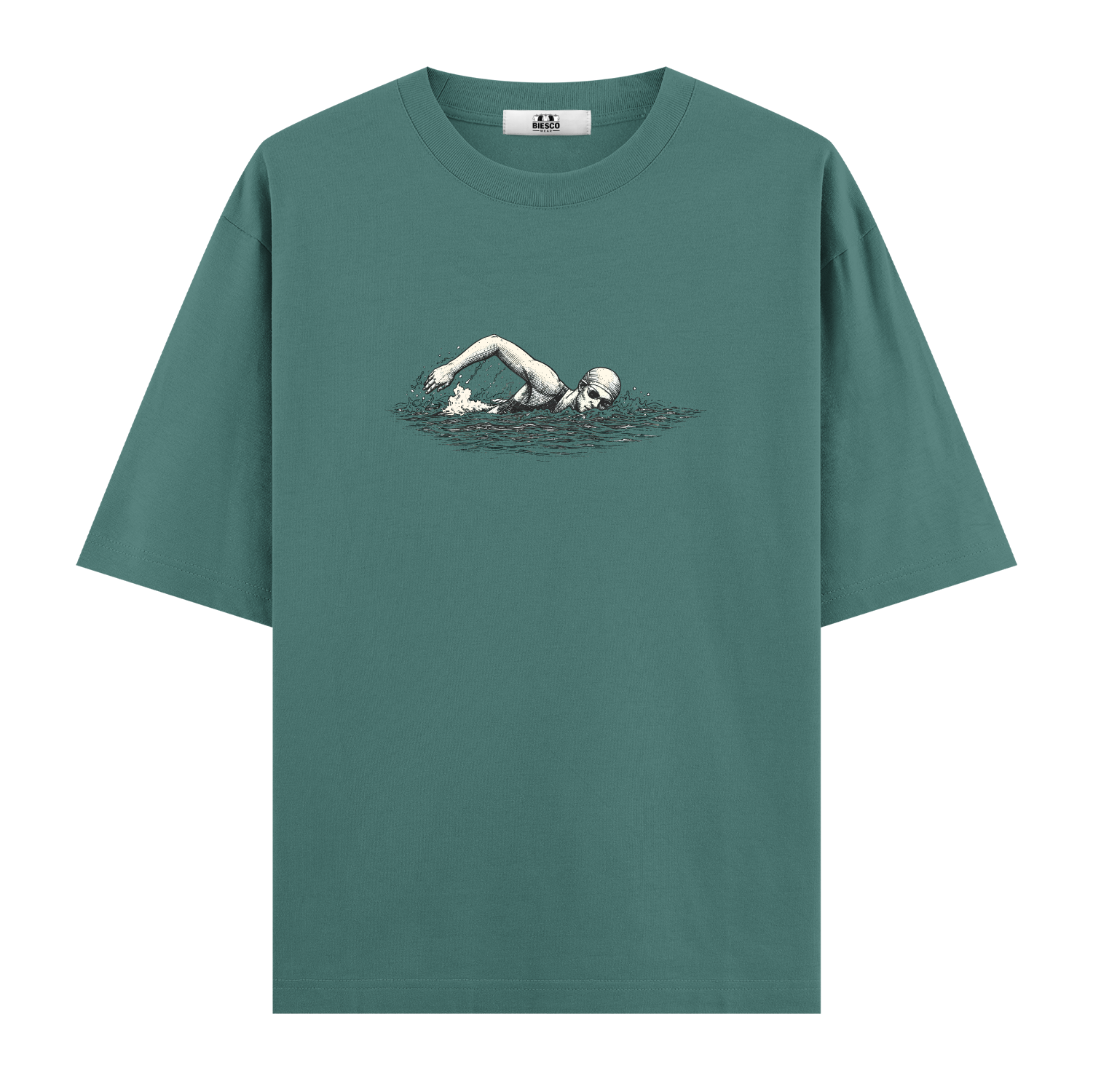 Yüzücü - Oversize T-shirt