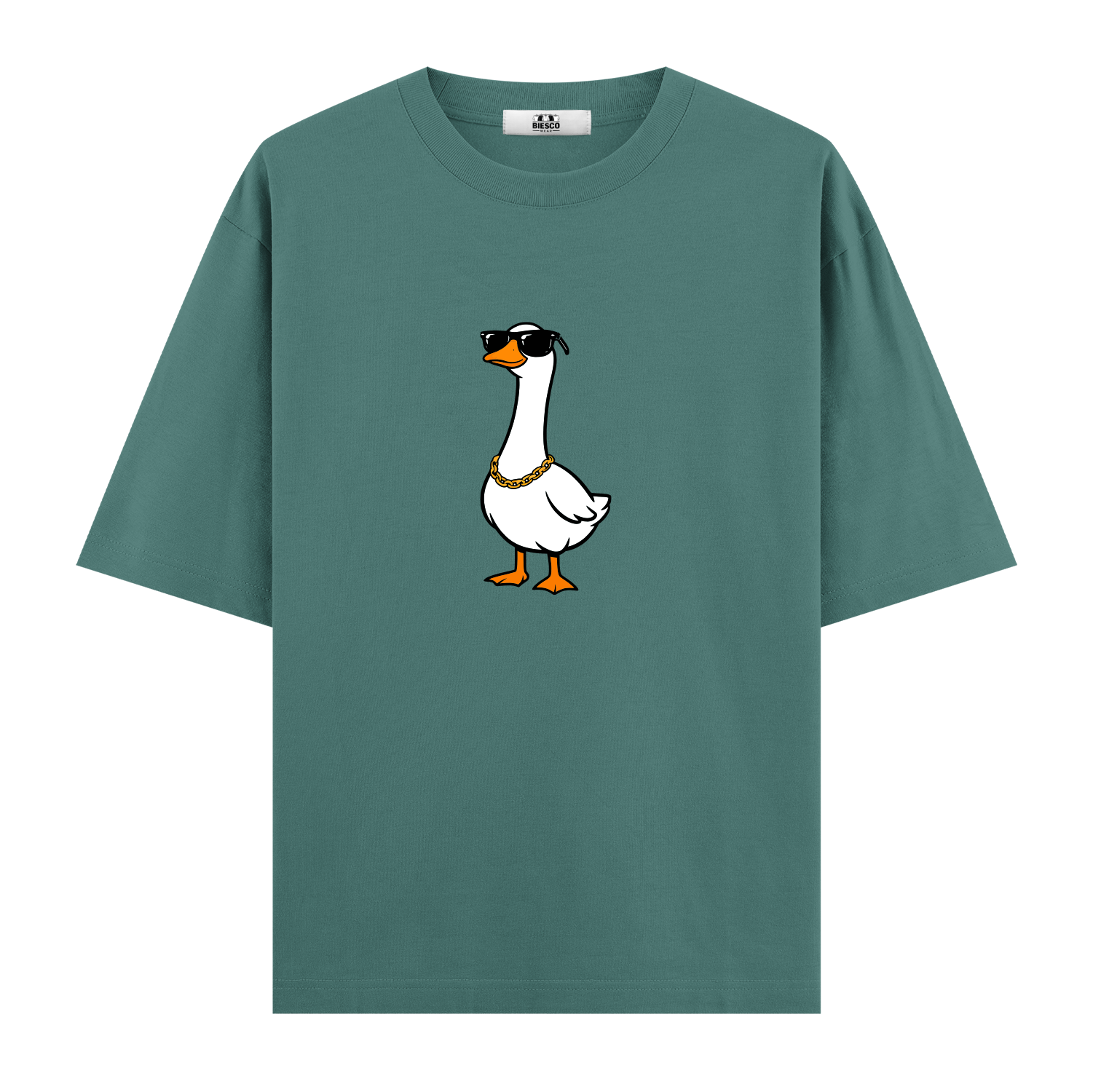 Gözlüklü Kaz - Oversize T-shirt