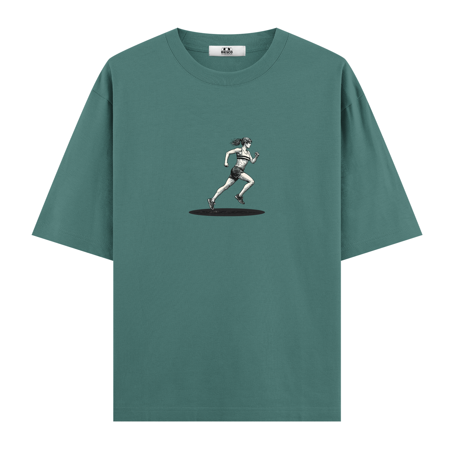 Kadın Koşucu - Oversize T-shirt