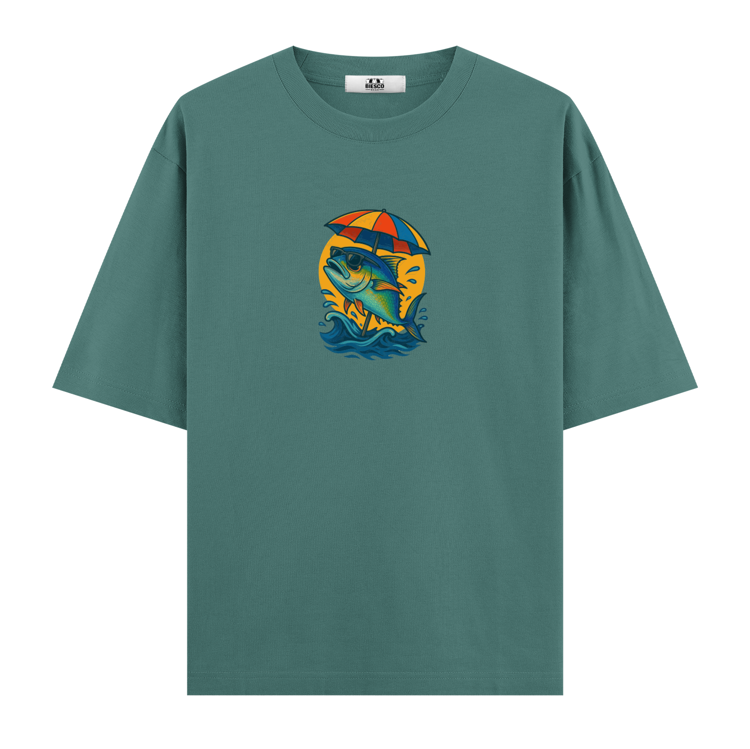 Tatilci Balık - Oversize T-shirt